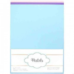 Pastel Card Stock Paper Pack – 12 sheets