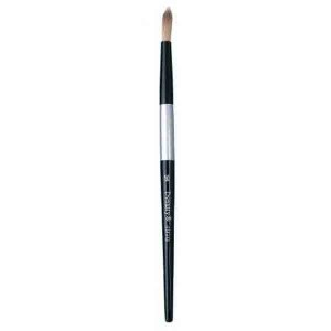 Black Silver Blended Synthetic Watercolor Brush Round 4