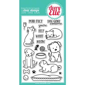 Avery Elle Furry Friends Stamp Set