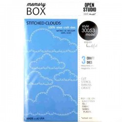Memory Box Stitched Cloud Craft Dies