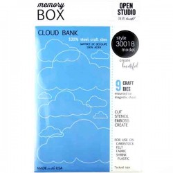 Memory Box Cloud Bank Craft Dies