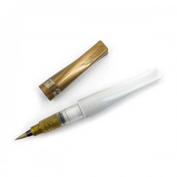 Zig Wink of Luna Metallic Brush Pen – Gold
