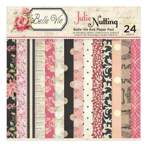 Belle Vie – Julie Nutting Paper Pad – 6″ x 6″