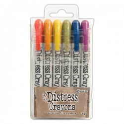 Tim Holtz Distress Crayons Set - Set #2