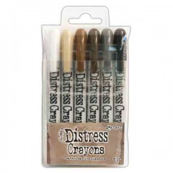 Tim Holtz Distress Crayon Set - Set #3