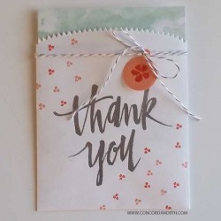 Concord & 9th Painted Thank You Stamp Set