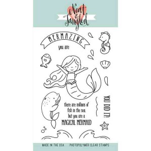 Neat & Tangled Mermazing Stamp Set <span style="color:red;">Blemished</span> class=
