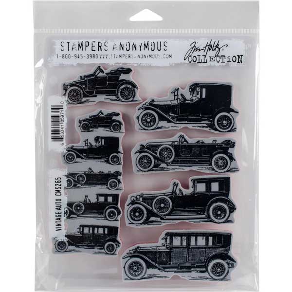 Motiv-Stempel Clear-stamp Classic Cars Auto Bus Reifen CraftEmotions 130501/1279 