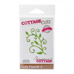 CottageCutz Leafy Flourish 2 Die
