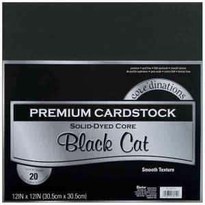 Core'dinations Value Pack Smooth Cardstock - Black