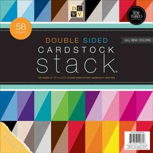 DCWV Cardstock Stack Double-Sided - Textured