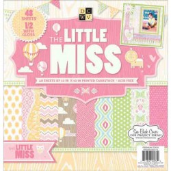 DCWV Cardstock Stack - The Little Miss