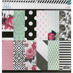 Heidi Swapp Single-Sided Paper Pack - Hello Beautiful