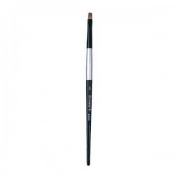 Black Silver Blended Synthetic Watercolor Brush - Bright 6