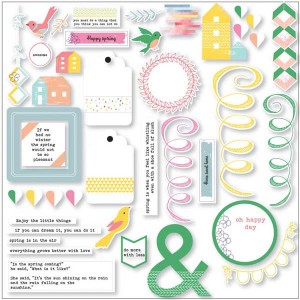 Pinkfresh Felicity Cardstock Die Cuts class=