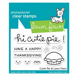 Lawn Fawn Cutie Pie Stamp Set
