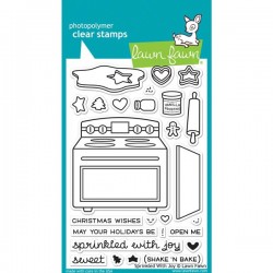 Lawn Fawn Sprinkled With Joy Stamp Set