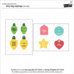 Lawn Fawn Tiny Tag Sayings Stamp Set