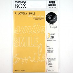 Memory Box A Lovely Smile Craft Dies