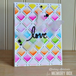 Memory Box Sketchbook Love Craft Die
