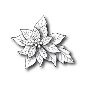 Poppystamps Blooming Poinsettia Craft Die