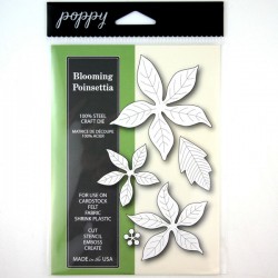 Poppystamps Blooming Poinsettia Craft Die