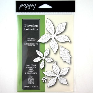 Poppystamps Blooming Poinsettia Craft Die class=