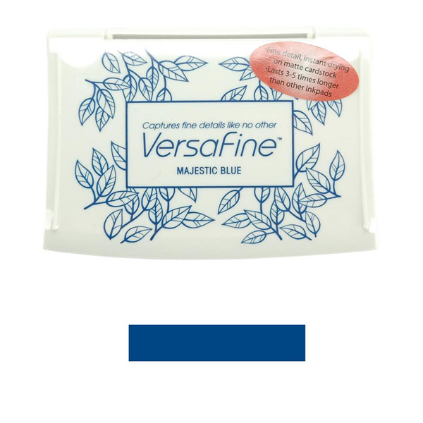 VersaFine Majestic Blue Ink Pad – The Foiled Fox