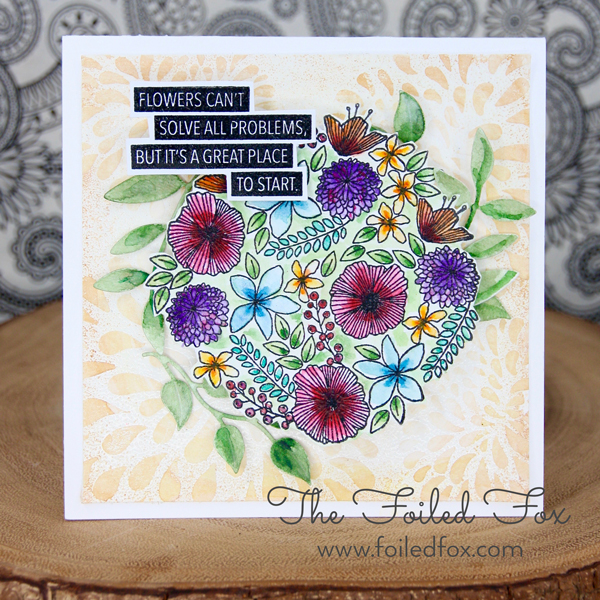 flowers-in-the-round card