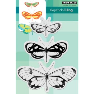 Penny Black Butterfly Trio Stamp Set