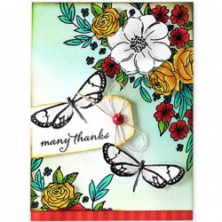 Penny Black Butterfly Trio Stamp Set