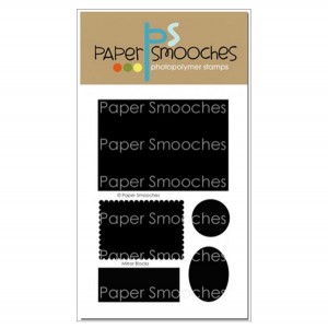 Paper Smooches Mirror Blocks Stamp Set class=