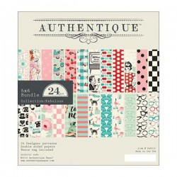 Authentique Fabulous Double-Sided Cardstock Pad