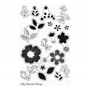 My Favorite Things Bold Blooms Stamp Set