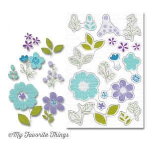 My Favorite Things Bold Blooms Stamp Set class=