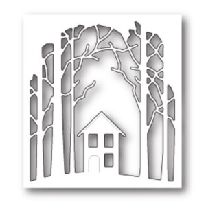 PoppyStamps House in the Woods Craft Die