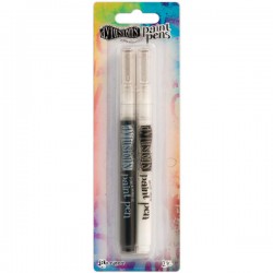 Dyan Reaveley's Dylusions Paint Pens - White and Black