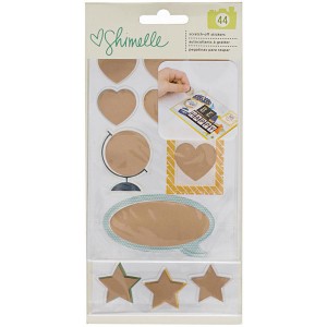 Shimelle Go Now Go Scratch Off Stickers