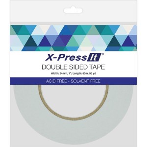 X-Press It Double-Sided Tape – 1″ (24mm) wide