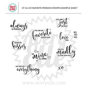 Avery Elle Favorite Person Stamp Set class=