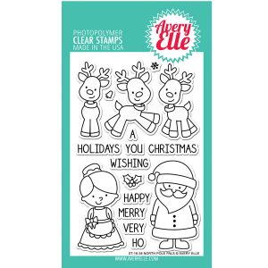 Avery Elle North Pole Pals Stamp Set