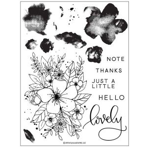 Concord & 9th Hello Lovely Stamp Set