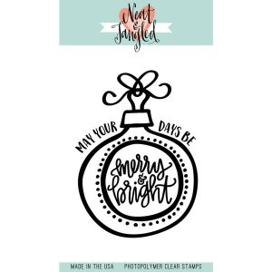 Neat & Tangled Merry & Bright Ornament Stamp Set <span style="color:red;">Blemished</span>