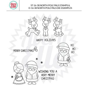 Avery Elle North Pole Pals Stamp Set class=