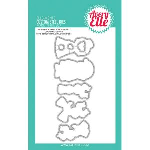 Avery Elle North Pole Pals Elle-ments Die Set