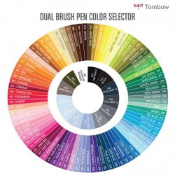 Tombow Dual Brush Pen Set – Grayscale