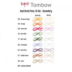 Tombow Dual Brush Pen Set – Secondary