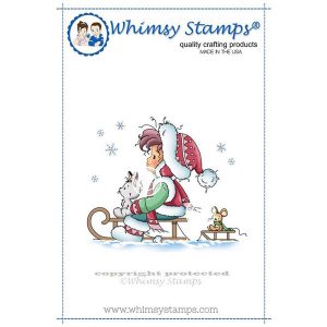 Whimsy Stamps Let It Snow Stamp