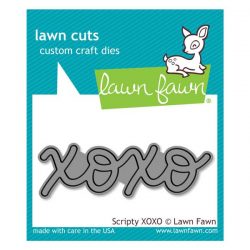 Lawn Fawn Scripty XOXO Lawn Cuts