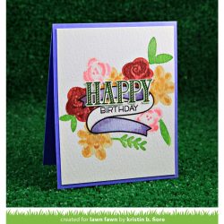 <span style="color:red;">PREORDER</span> Lawn Fawn Bannertastic Stamp Set
